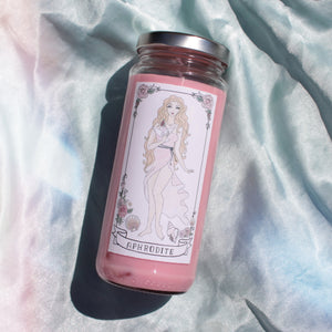 Witch Cake X Lace And Whimsy "Aphrodite" Goddess Candle