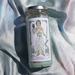 Witch Cake X Lace And Whimsy "Athena" Goddess Candle